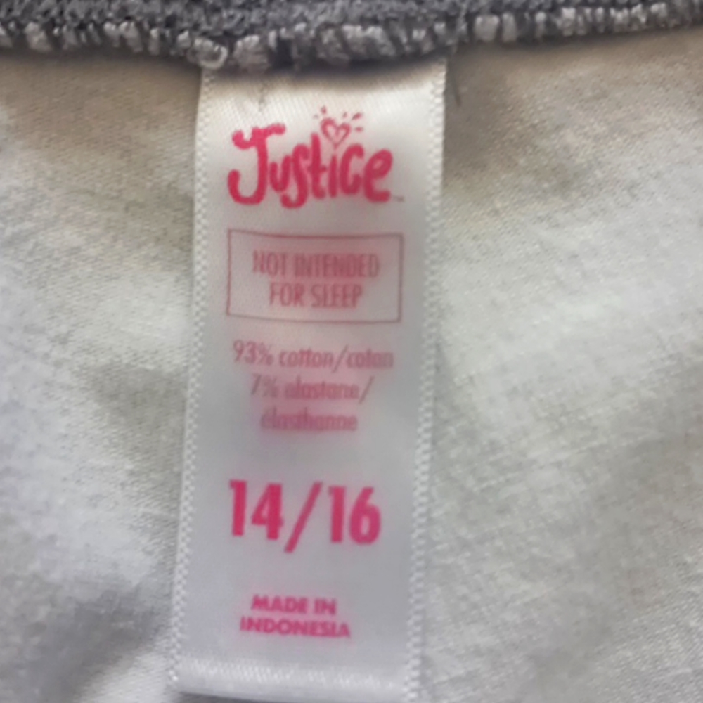 Kids, Grey, Justice, Leggings